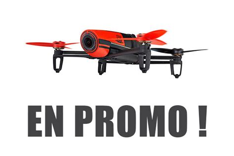 super promo sur le parrot bebop drone  rouge leptidrone