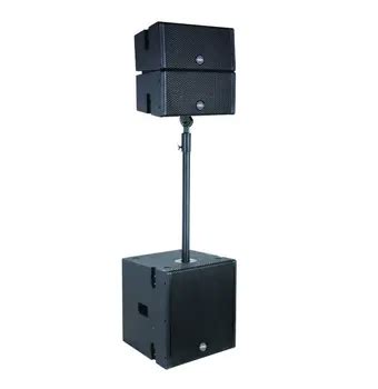 professional dual   mini  array speaker sound system coaxial