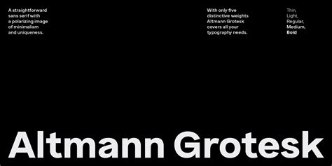 altmann grotesk download for free and install for your