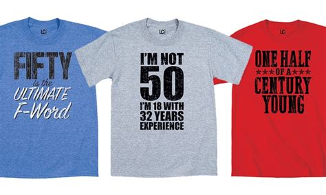 Men S 50th Birthday T Shirts Groupon Goods