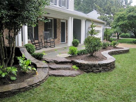 impressive front porch landscaping ideas  increase