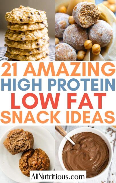 21 High Protein Low Fat Snacks That Will Keep You Full All Nutritious
