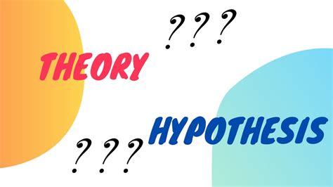 difference  theory  hypothesis differenceit youtube