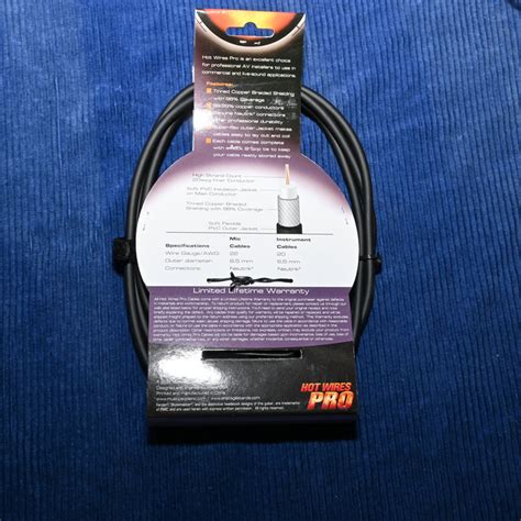hot wires pro ft instrument cable