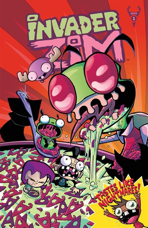 Exclusive Oni S Invader Zim Gets First Hardcover Invader Zim
