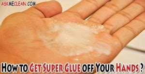 super glue   hands
