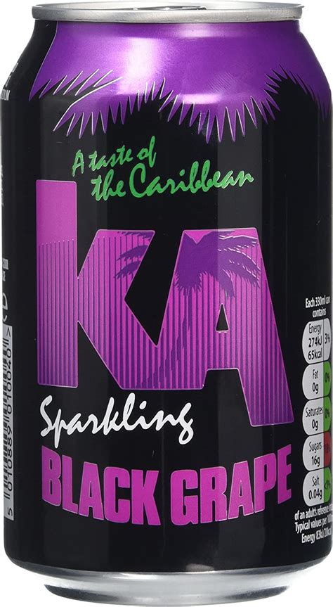 ka caribbean  pack sparkling black grape soda flavoured drink authentic jamaican recipes