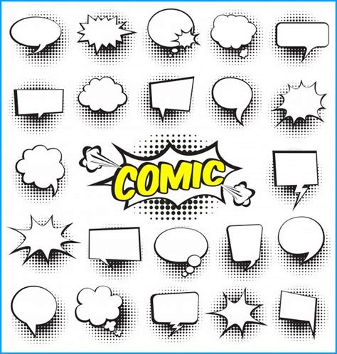 comic sprechblasen zum ausdrucken pop art pop art comic halftone dots