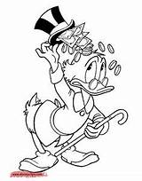 Scrooge Ducktales Mcduck Dagobert Tio Patinhas Swims Aprendiendo Páginas Ceras Ingrahamrobotics sketch template