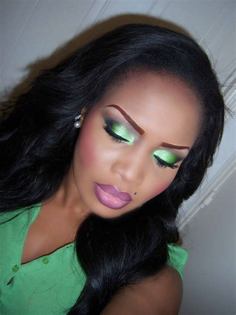 inspired  nature gorgeous makeup     love green