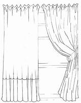 Curtain Getdrawings Drawing Index sketch template