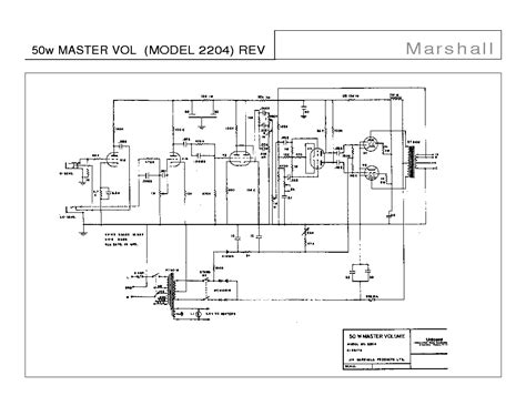 marshall  master vol  sch service manual  schematics eeprom repair info
