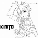 Kirito Sword Kirigaya Kazuto Artline Lineart Xcolorings 900px 108k Jogos sketch template