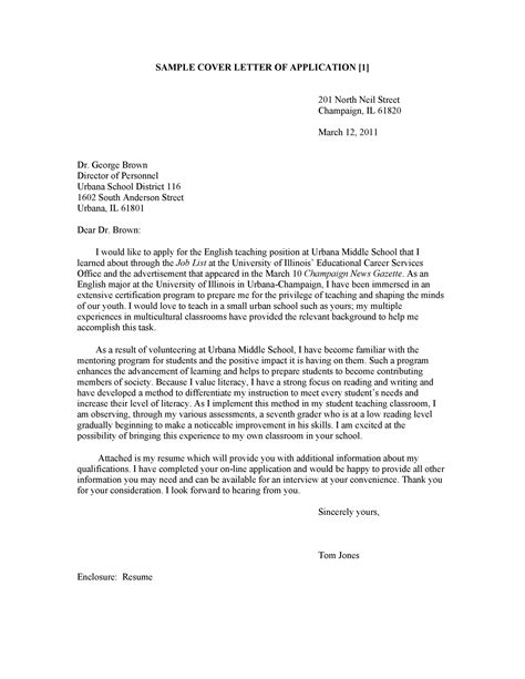 Sample Of Letter Of Application Hot Sex Picture