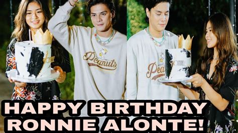 Surprise Loisa Andalio Bongga Ang Pa Birthday Kay Ronnie Alonte Full