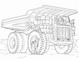Truck Coloring Dump Pages Printable Categories Trucks sketch template