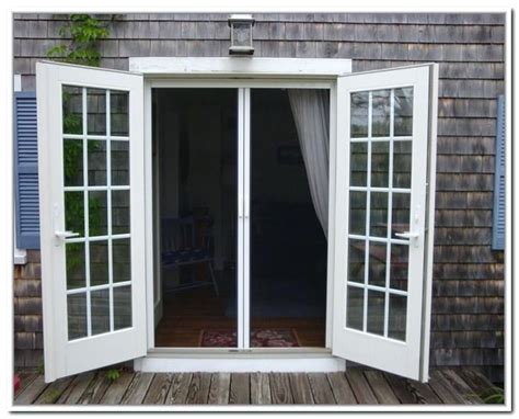 outswing patio doors  screens patio ideas