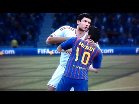 Fifa 12 Funny Impact Engine Effect Is Messi Gay Looks Real Youtube
