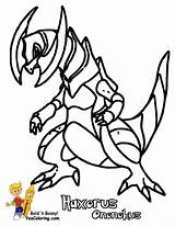 Pokemon Coloring Pages Axew Popular Printables Coloringhome sketch template