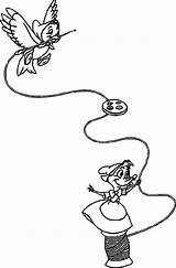 Coloring Pages Mouse Embroidery Bird Wecoloringpage sketch template
