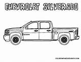 Silverado Gmc S10 Coloringhome Coll sketch template