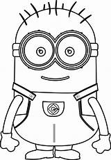 Pages Coloring Small Minion Doo Scooby Christmas Minions Birthday Cute Happy Getcolorings Printable Color Template sketch template