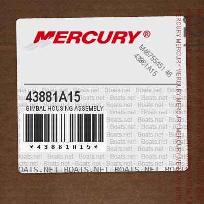 mercury  gimbal housing assembly boatsnet