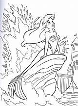 Coloring Pages Disney Ariel Princess Walt Characters Fanpop sketch template