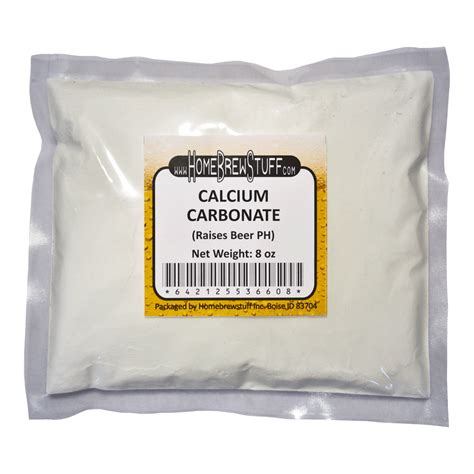 calcium carbonate  oz home brew stuff