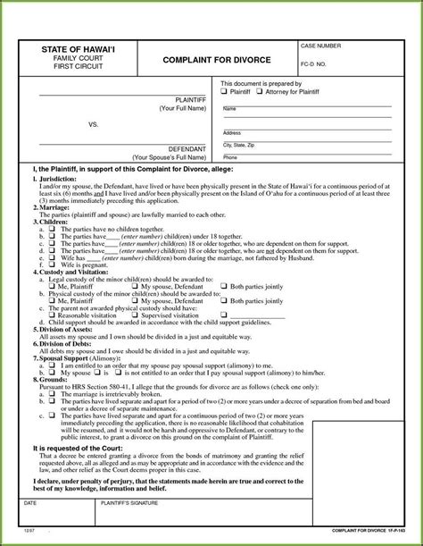 fillable uncontested divorce forms new york form