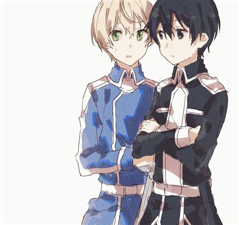 Eugeo And Kirito Sword Art Online Alicization Season 3 Sword Art