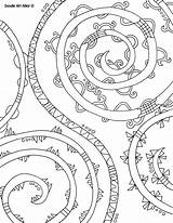 Coloring Pages Doodle Abstract Choose Board sketch template