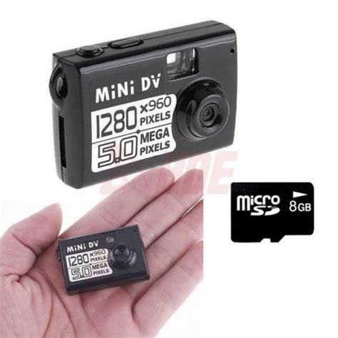 mp hd smallest mini dv camera digital video recorder dvr gb micro sd card black  mini