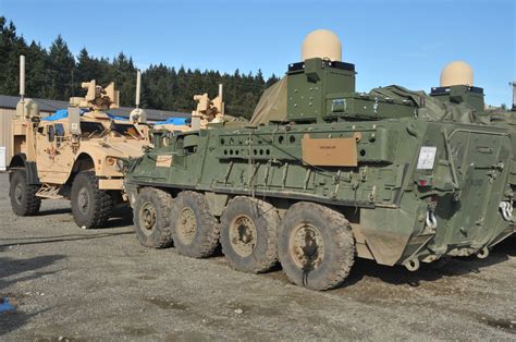 army equips stryker unit   communications technology article  united states army