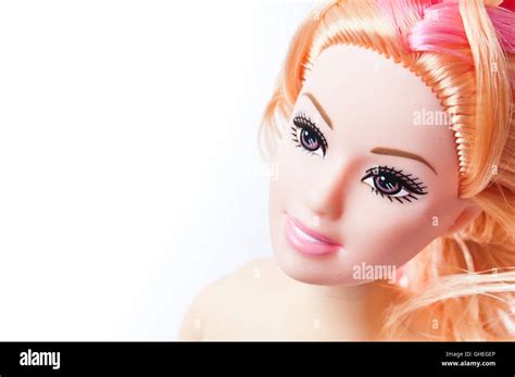 barbie doll face stock photo alamy