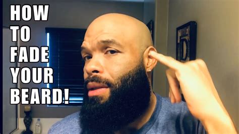 fade  beard  home blending beard  bald head youtube