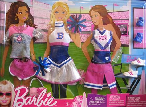 Barbie Fashions Cheerleader Exercise Outfits 2009 Toys