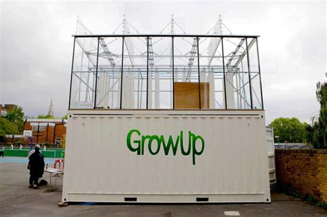 growup box  aquaponic shipping container farm