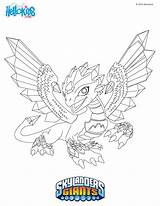 Skylanders Flashwing Dragon Hellokids sketch template