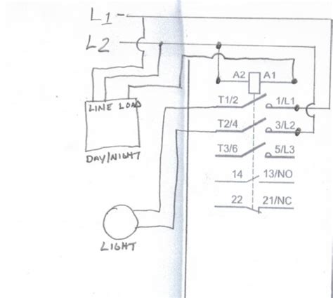 diagram ge  pole contactor wiring diagram control mydiagramonline
