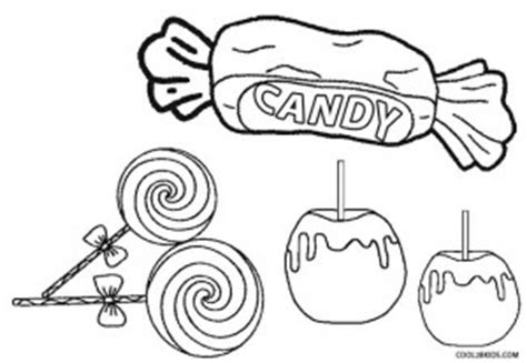 printable candy coloring pages  kids