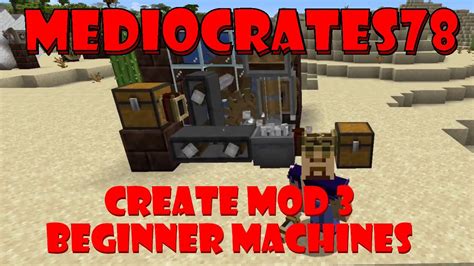 create mod tutorial  beginner machines youtube