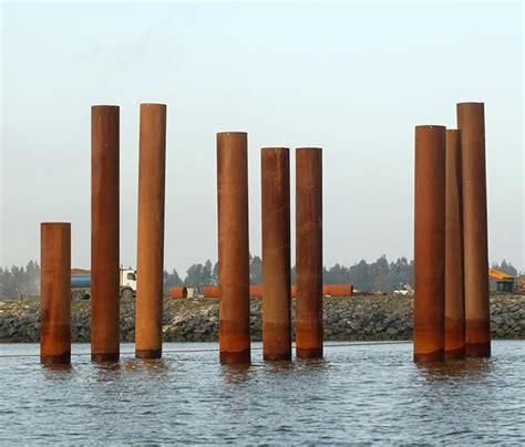 steel piles types  steel piles