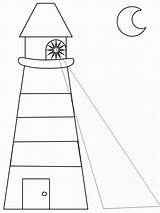 Lighthouse Latarnia Morska Kolorowanki Dzieci Vuurtoren Bestcoloringpagesforkids Kleurplaten Cartoons Afdrukbare Kinderen Kleurplaat Voor sketch template