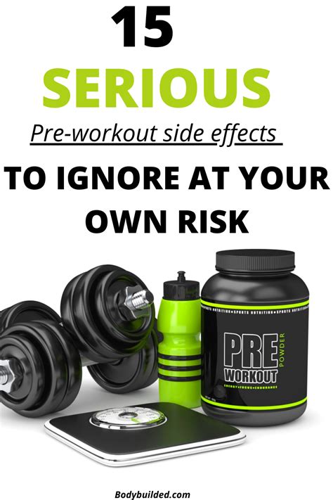 don t ignore these bad things about your pre workout food and drink