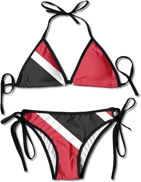 trinidad and tobago flag women s sexy bikini set swimsuit