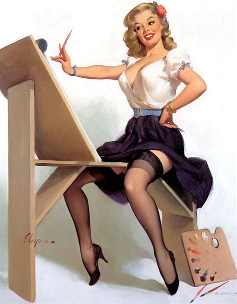 Gil Elvgren Pin Up Girls Gallery 6 The Pin Up Files