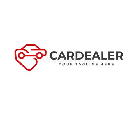 car dealership logo stock illustrations  car dealership logo