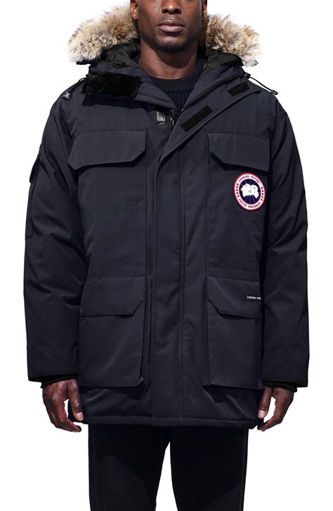 Men’s Canada Goose Expedition Down Parka With Genuine