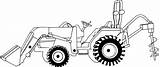 Tractor Coloring Pages Printable Clip Book Tractors Clipart Color Clker Vintage Everfreecoloring Large Svg sketch template